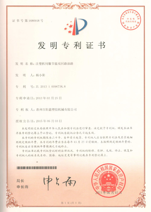 专利证书81